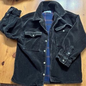 Zara Kids Black Corduroy Jacket